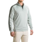 adidas golf 3 Stripes Layering Shirt - Zip Neck, Long Sleeve (For Men)