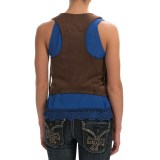 Rock & Roll Cowgirl Fringed Vest (For Women)