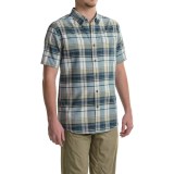 Royal Robbins Go Everywhere Oxford Plaid Shirt - UPF 50+, Short Sleeve (For Men)