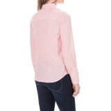 Pendleton Woven Cotton Shirt - Snap Front, Long Sleeve (For Women)