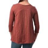 Neon Buddha Blackbird Cotton Flared Shirt - Long Sleeve (For Women)