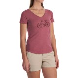 United by Blue Vintage Bicycle T-Shirt - Organic Cotton, Short Sleeve (For Women)