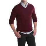 Tahari Basic V-Neck Cashmere Sweater (For Men)