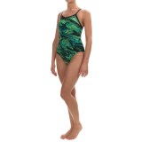 TYR Oil Slick Diamondfit Swimsuit - UPF 50+ (For Women)