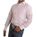 Roper Classic Tone-on-Tone Shirt - Snap Front, Long Sleeve (For Men and Big Men)