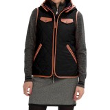 Neve Jett Quilted Hooded Vest (For Women)