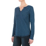 FDJ French Dressing Medallion Print Shirt - Long Sleeve (For Women)