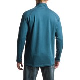 Agave Mock Baby Terry Shirt - Cotton-Modal, Zip Neck, Long Sleeve (For Men)