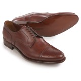 A. Testoni Washed Leather Oxford Shoes - Cap Toe (For Men)