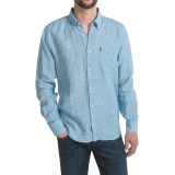 Barbour Frank Shirt - Tailored Fit, Linen, Long Sleeve (For Men)