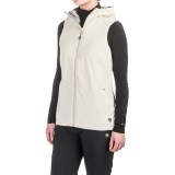 MOUNTAIN HARDWEAR POTRERO™ INSULATED FULL ZIP VEST W/FAUX FUR HOOD (For Women)