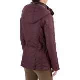 Barbour Millfire Waxed-Cotton Jacket - Waterproof, Insulated (For Women)