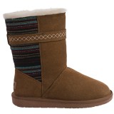 Minnetonka Fairmont Boots - Sheepskin Lined (For Women)