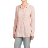 dylan Crochet-Trim Shirt - Modal, Long Sleeve (For Women)