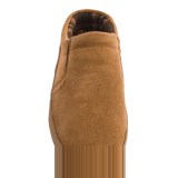 Clarks Fleece-Lined Suede Slippers (For Men)