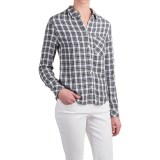 JACHS NY Ariel Pocketed Button-Back Shirt - Rayon, Long Sleeve (For Women)