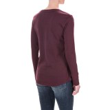 Canyon Guide Outfitters Anne Cross-Dyed Jersey Shirt - V-Neck, Long Sleeve (For Women)