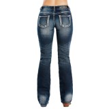 Rock & Roll Cowgirl Extra Stretch Jeans - Mid Rise, Bootcut (For Women)