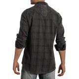 Rock & Roll Cowboy Tonal Plaid Multi-Stitch Shirt - Snap Front, Long Sleeve (For Men)