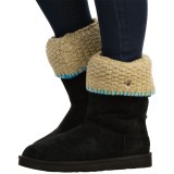 Bearpaw Knit Boot Toppers (For Women)