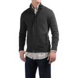 Viyella Mock Neck Cardigan Sweater - Zip Front (For Men)