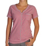 ExOfficio Go-To Pocket Stripe T-Shirt - Short Sleeve (For Women)
