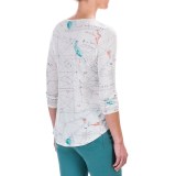 Chelsea & Theodore Let’s Travel Shirt - Rayon, 3/4 Sleeve (For Women)