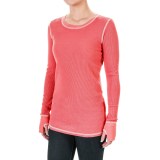 allen allen Thermal Thumbhole T-Shirt - Long Sleeve (For Women)