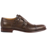 A. Testoni Double Monk Strap Oxford Shoes - Cap Toe, Leather (For Men)