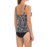 Trimshaper Cara Web Design Tankini Top (For Women)