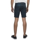 Mott & Grand Washed Stretch Denim Shorts (For Men)