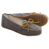 Minnetonka Canvas Moccasins (For Women)