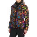 Skea Stone Puffy Down Jacket - Reversible (For Women)