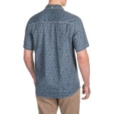 Gramicci Indi-Chambray Print Shirt - Short Sleeve (For Men)