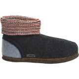 Wesenjak Slipper Booties with Cuff - Boiled Wool (For Men and Women)