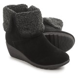 Serene Luuk Wedge Ankle Boots - Vegan Leather (For Women)