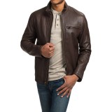 Cole Haan Smooth Lambskin Moto Jacket (For Men)