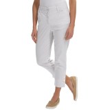 Button-Cuff Ankle Pants (For Women)