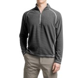White Sierra Alpha Storm Fleece Sweatshirt - Zip Neck (For Men)