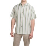Tommy Bahama Al Dente Stripe Silk Shirt - Short Sleeve (For Men and Big Men)