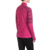 Snow Angel Chami Alpine Graphic Base Layer Top - Zip Neck, Long Sleeve (For Women)