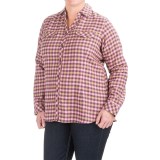 Columbia Sportswear Simply Put II Flannel Shirt - Long Sleeve (For Plus Size Women)