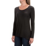 Willi Smith Scoop Shirt - Jersey Knit, Long Sleeve (For Women)