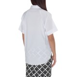Natori Cotton Shirting Top - Short Sleeve (For Women)