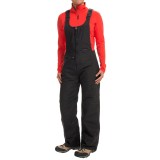 White Sierra Bib Overalls - Waterproof, Insulated (For Women)