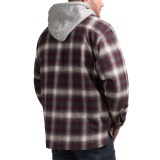 Moose Creek Dakota Flannel Shirt Jacket - Hooded (For Men)