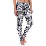 Hot Chillys MTF4000 Printed Leggings - Midweight (For Women)