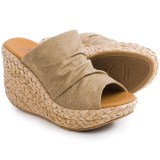 Blowfish Drapey Wedge Sandals (For Women)