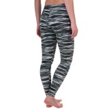 Balance Collection Slanted Lines Print Leggings (For Women)