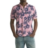 Report Collection Floral Polo Shirt - Short Sleeve (For Men)